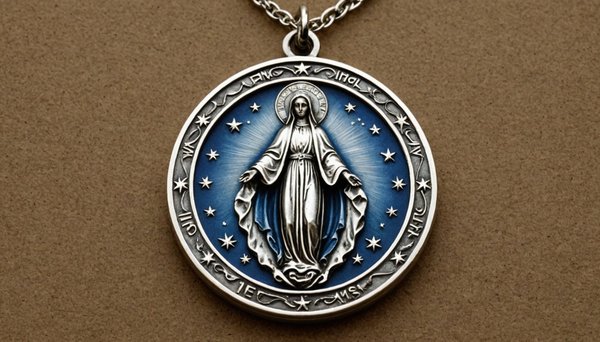 Cadeaux inspirés par la médaille de la vierge marie et leurs symboles